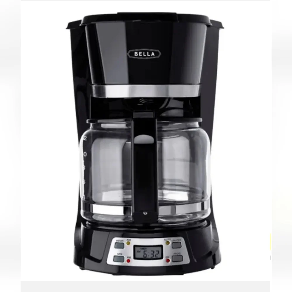 Stainless Steel 12-Cup Coffee Maker Programmable By Bella New